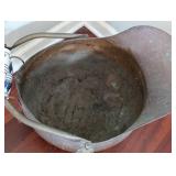 Vintage Copper Coal Bucket