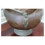 Vintage Copper Coal Bucket