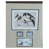 Pair of Framed Duck Stamp Prints