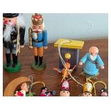 Assorted Vintage Wood Ornaments