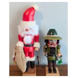 Pair of Vintage Wood Nutcrackers