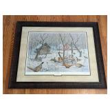 Framed In Shelter Print by Les Kouba