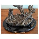 Ducks Unlimited Hard Right Deer Sculpture