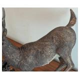 Ducks Unlimited Hard Right Deer Sculpture