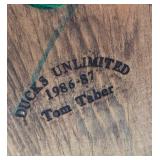 Ducks Unlimited Tom Taber Mallard Decoy