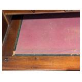 Antique Eastlake Walnut and Burl Wood Display Cabinet Secretary