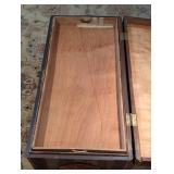 Carved Chinese Wood Storage Trunk