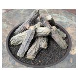 OW Lee Round Outdoor Gas Fire Pit