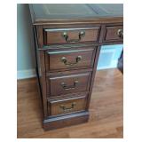 Vintage Wood Writing Desk