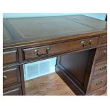 Vintage Wood Writing Desk