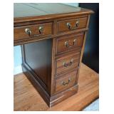 Vintage Wood Writing Desk