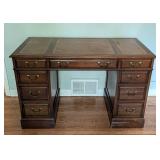 Vintage Wood Writing Desk