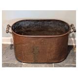 Vintage Copper Boiler / Wash Tub