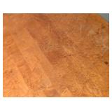 Vintage Oval Maple Side Table