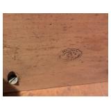 Vintage Oval Maple Side Table