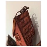 Three Decorative Birdhouses