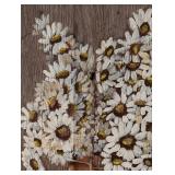 Daisy Painted on Wood by Mary Innes Morgan
