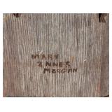 Daisy Painted on Wood by Mary Innes Morgan