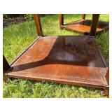 Handsome Hammary Chinoiserie Furniture End Tables