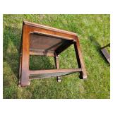 Handsome Hammary Chinoiserie Furniture End Tables