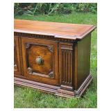 Vintage Heritage Entertainment Stand with Record Filer