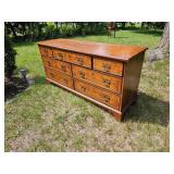 Henredon 18th Century Portfolio Seven Drawer Dresser
