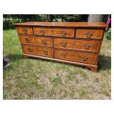 Henredon 18th Century Portfolio Seven Drawer Dresser