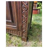 Jacobean Styled Bar Cabinet