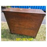 Jacobean Styled Bar Cabinet