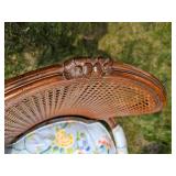 Cane Back Parlor Chair