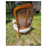 Cane Back Parlor Chair