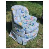 Vintage Slipper Parlor Chair