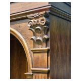 Elegant Neoclassical Library Bookcase