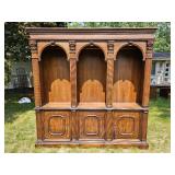 Elegant Neoclassical Library Bookcase