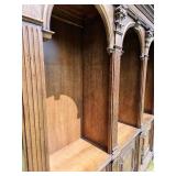 Elegant Neoclassical Library Bookcase