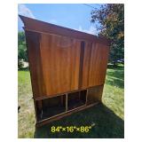Elegant Neoclassical Library Bookcase