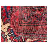 Vintage Afghan Oriental Rug Material