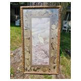 Sasshu Toy print Egrets in the Snow