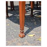 Vintage Chippendale Harp-Back Dining Chairs