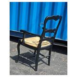French Provincial Ladderback Accent Chair