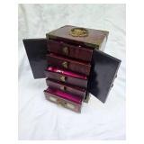 Charming Chinoiserie Jewelry Box