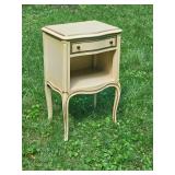 Vintage Provincial Drexel Cubby Nightstand