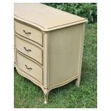 Vintage Provincial Drexel Nine Drawer Desser