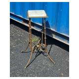 Vintage Victorian Plantstand with Soap Top