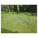 Elegant Ball & Claw Aluminum Cast Patio Set