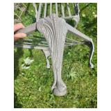 Elegant Ball & Claw Aluminum Cast Patio Set