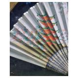 Beautiful Shadowbox Asian Fan