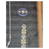 Costume Jewelry Shadow Box