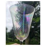 Iridescent Depression Ware Goblets