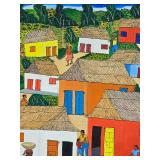 Original Painting of Board, Haiti